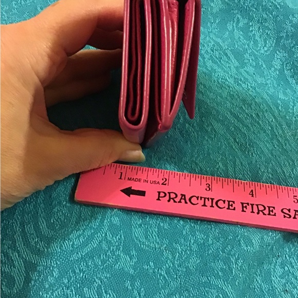 BALENCIAGA PAPER MINI WALLET PINK AUTHENTIC GREAT CONDTN BONUS AFTER MKT CHAIN - Picture 3 of 8